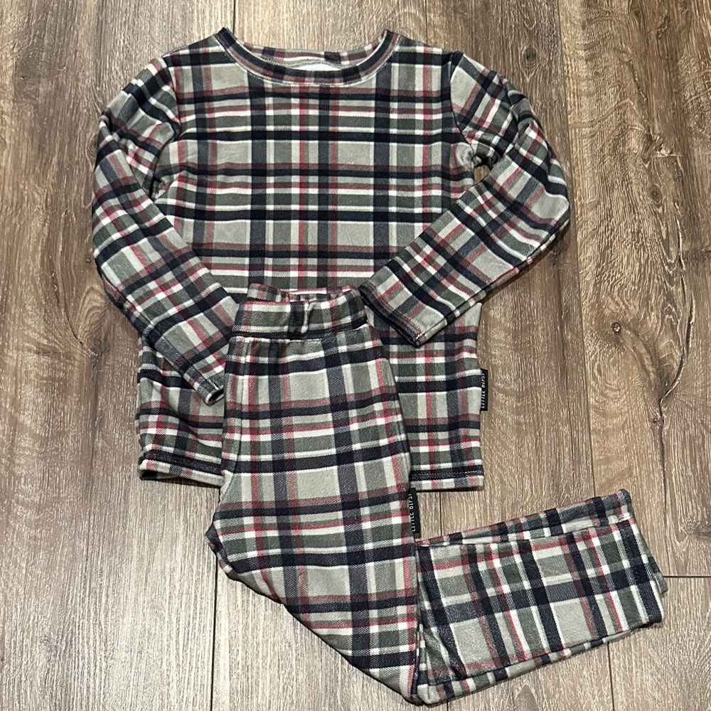 Little Bipsy x babybreez Plaid Pajamas Size: 4T